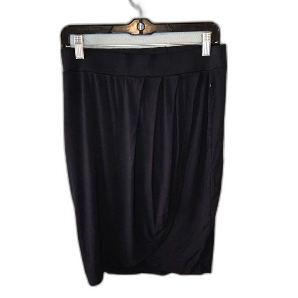Fabletics Women's Black Clarissa Wrap Front Skirt Size Small